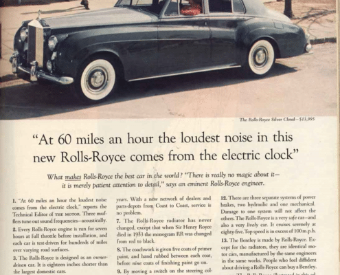 Rolls Royce Ad
