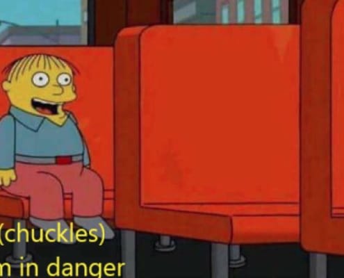im in danger meme